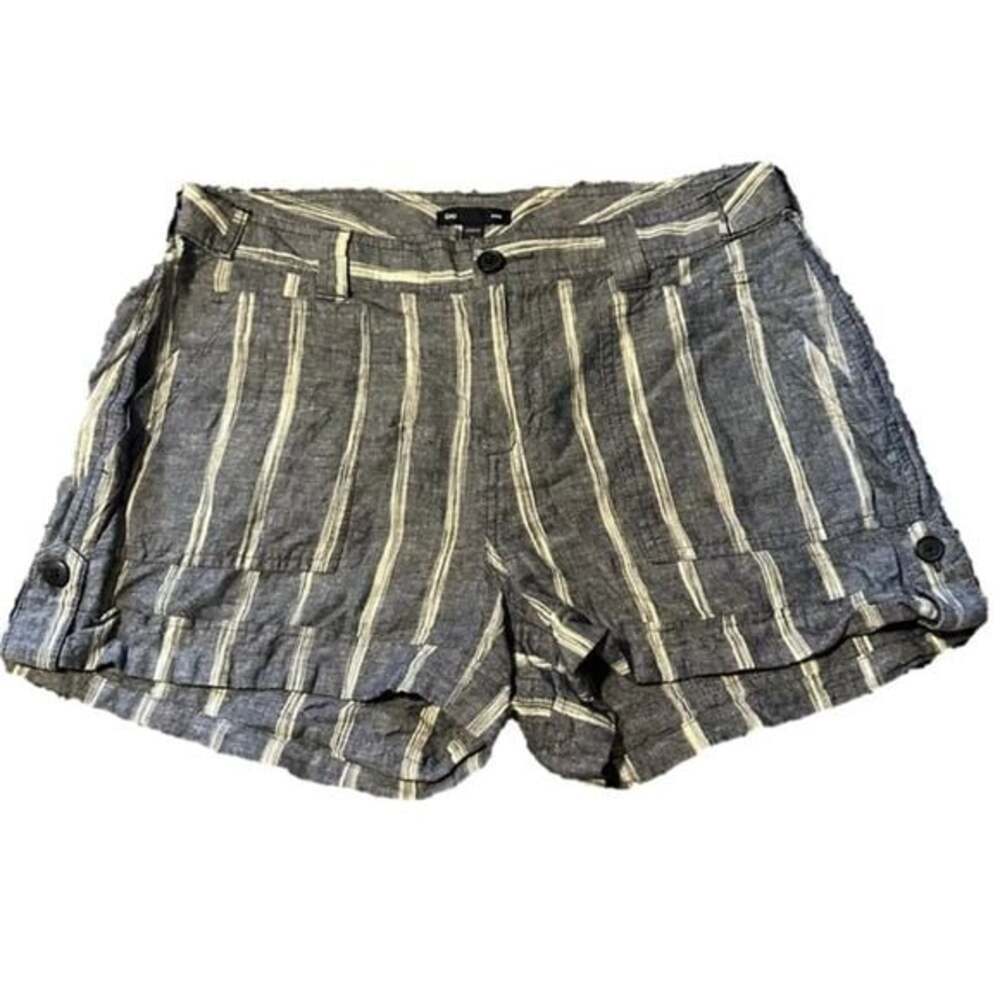 GAP Women’s Striped Blue & White Shorts Size 12